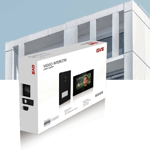 M-e modern-electronics VDV-807 Interphone vidéo filaire Station intérieure  blanc