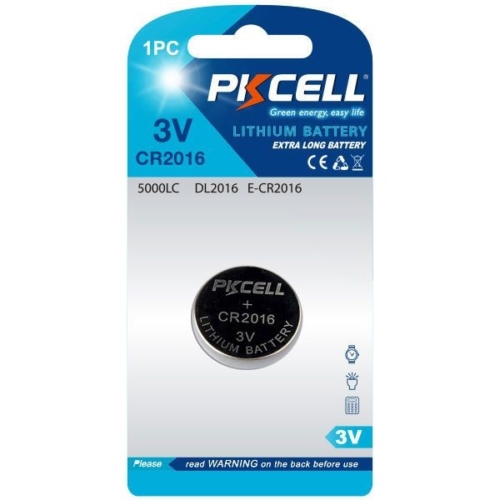 CR2016 - BUTTON CELL LITHIUM BATTERY 3V